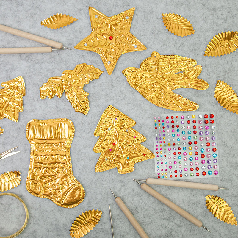 Art Craft With Paper - Set Alat Kerajinan Jahit Kertas Timah