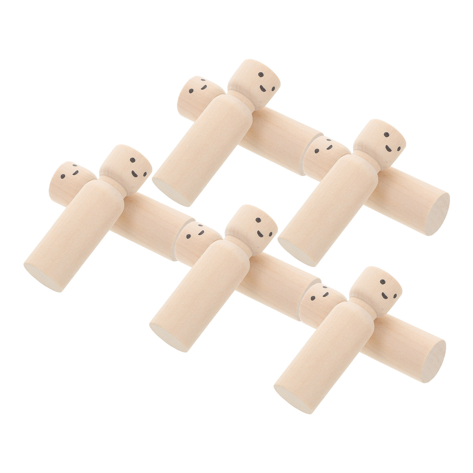 Art And Craft For Nursery - 10 Buah Kit Kerajinan Kayu Alami