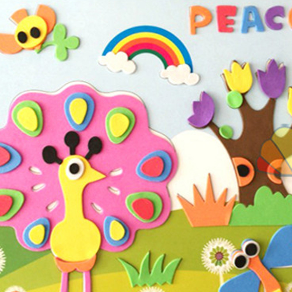 20 Lembar Lembaran Busa Eva Be - Art Craft With Paper ulasan dan harga