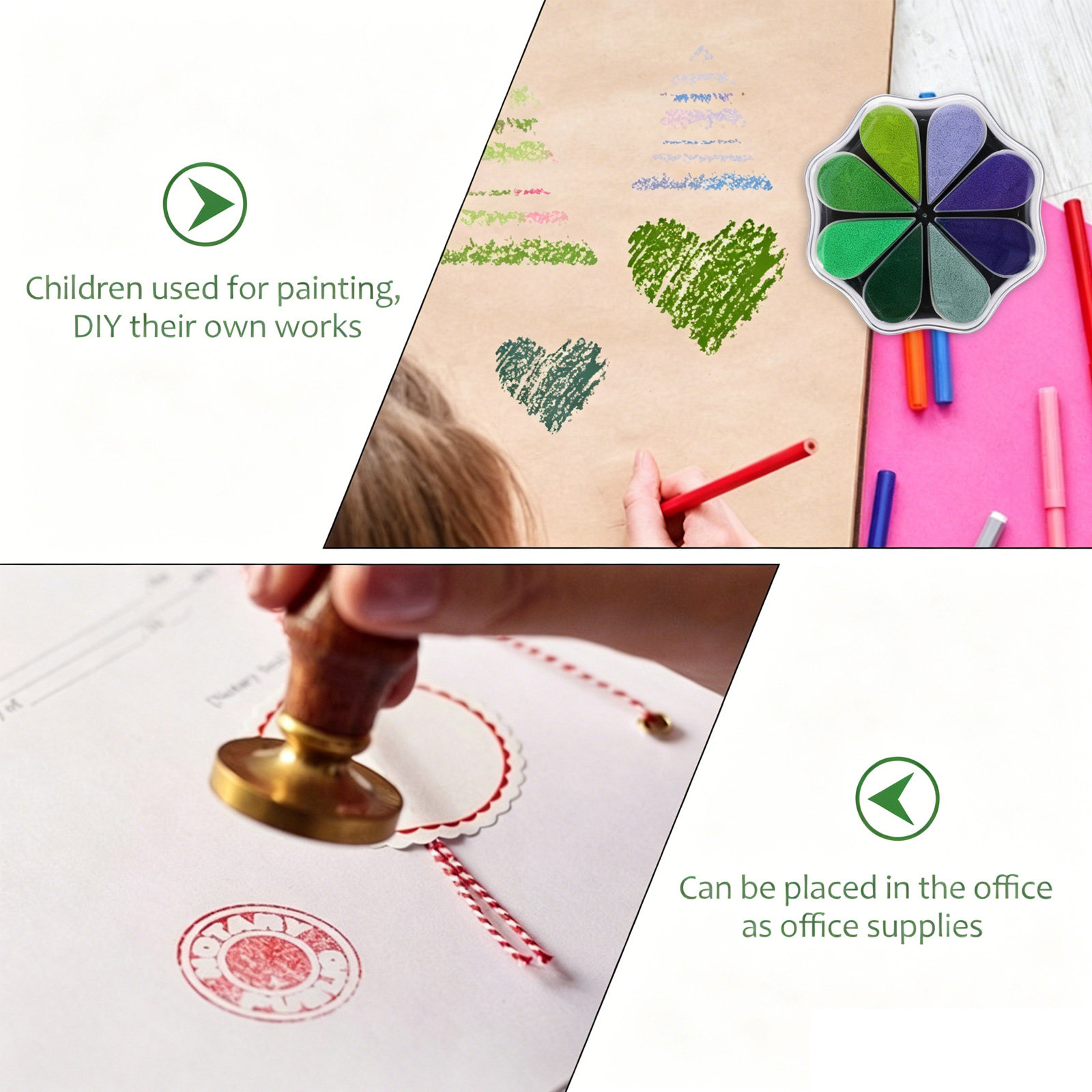 Bantalan Tinta Kerajinan denga - Art And Craft For Nursery ulasan dan harga