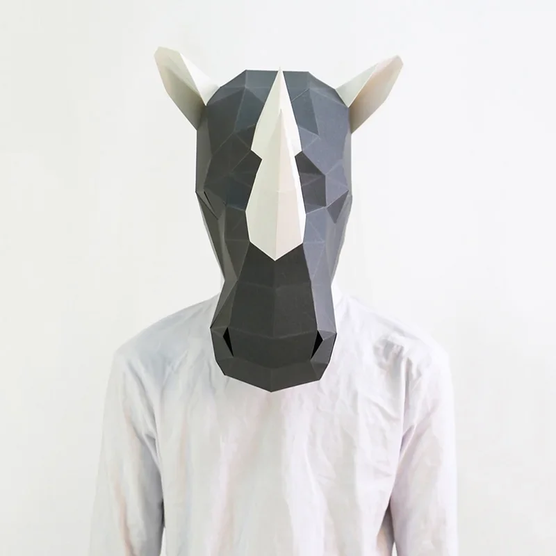 Model Kertas Masker Kepala Dew - Art Craft Cardboard ulasan dan harga