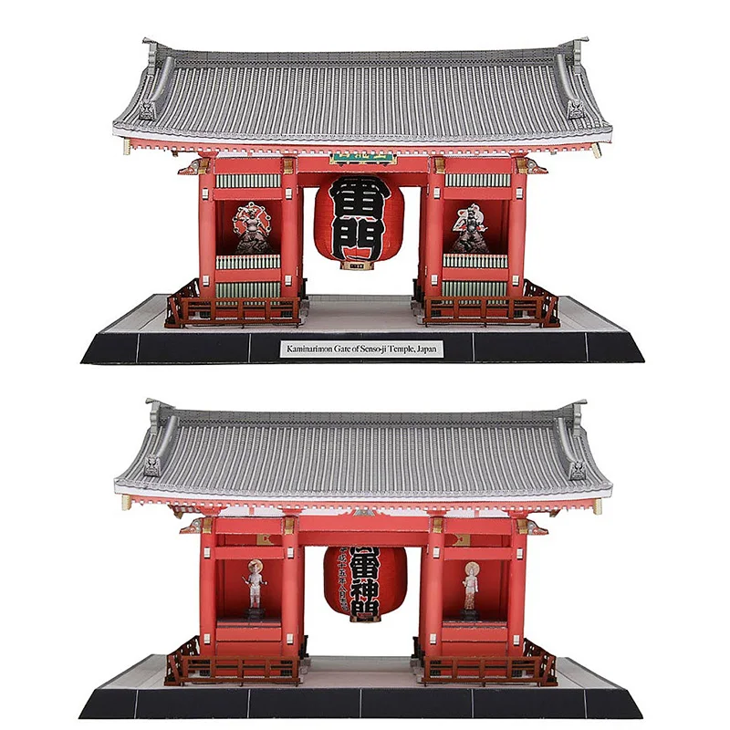 Jepang Kaminarimon Gerbang Sen - Art Craft Cardboard ulasan dan harga