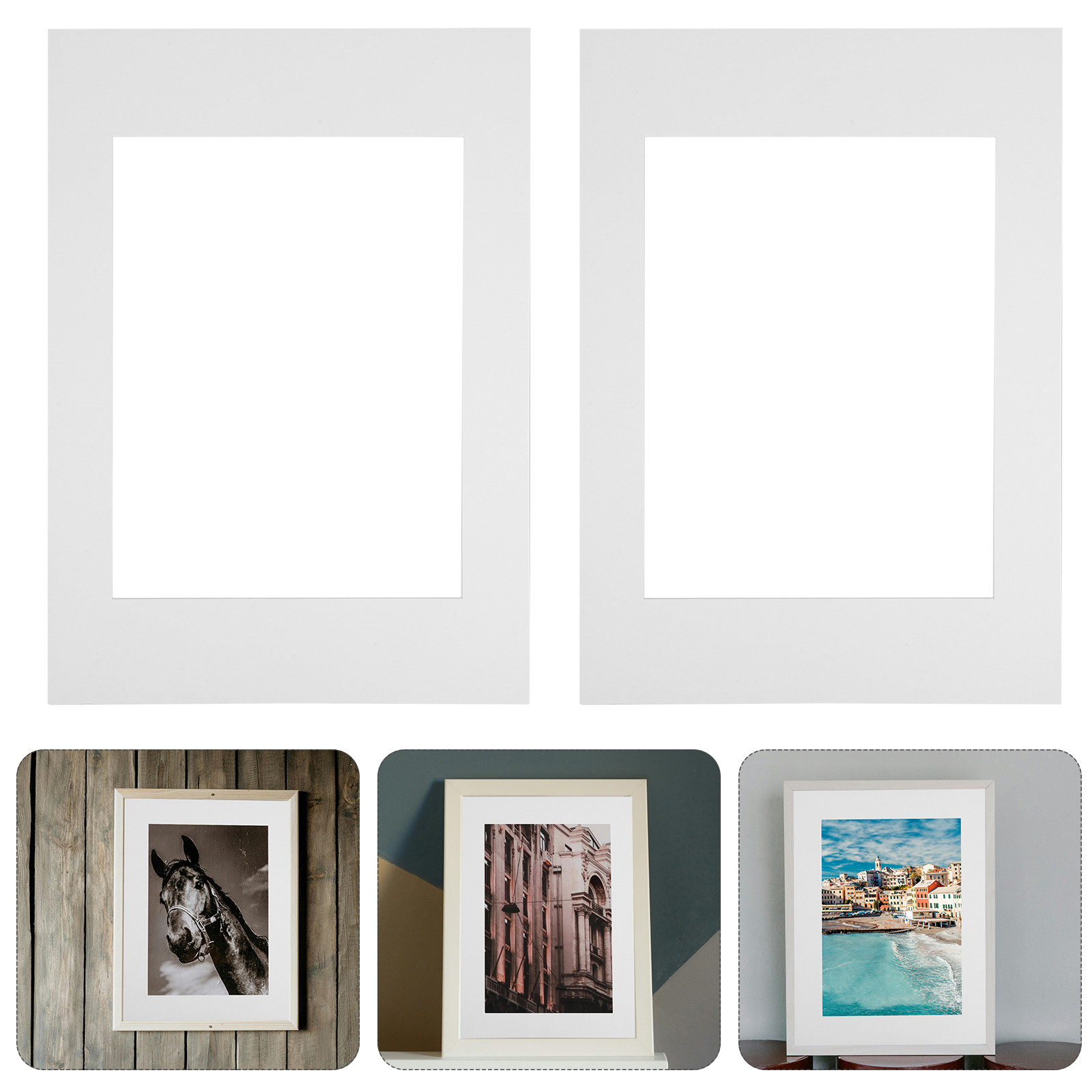 10 buah Bingkai Foto Karton Pu - Art Craft Cardboard ulasan dan harga